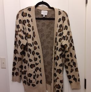 Leopard cardigan